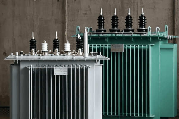 Smart grid with dry transformer