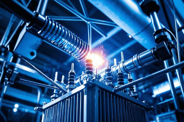 Step up transformer danger zones