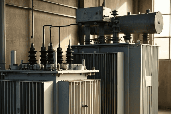 Dry type transformer safety features