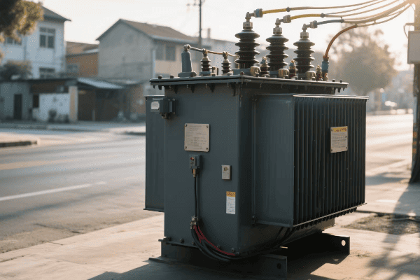 Distribution transformer diagram overview