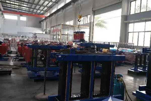Dry type transformer internal structure