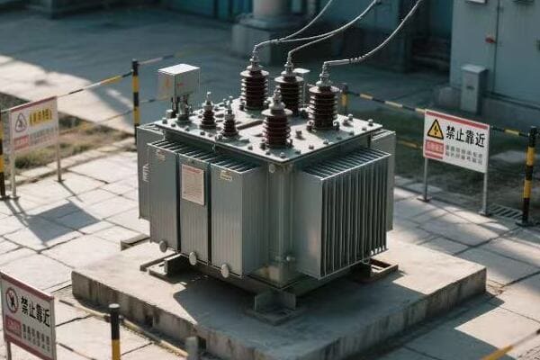 Pad mounted transformer diagram overview