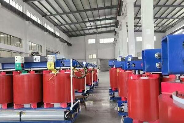 Dry type transformer safety features
