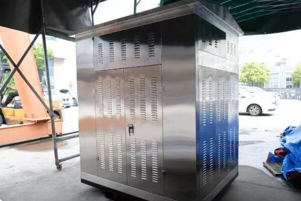 Stylish and secure transformer enclosure