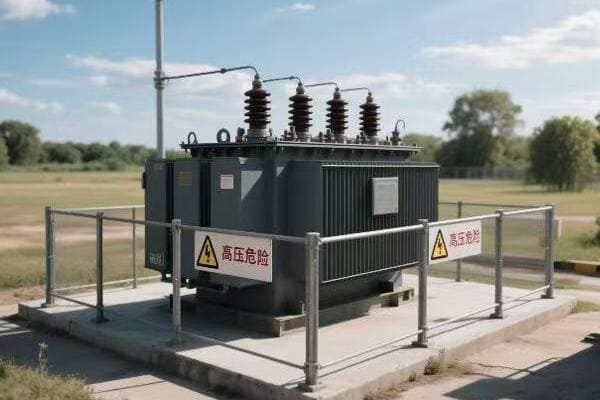 Basic pad mounted transformer diagram