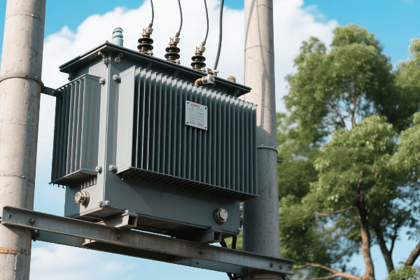 Thermal management system for pole transformer