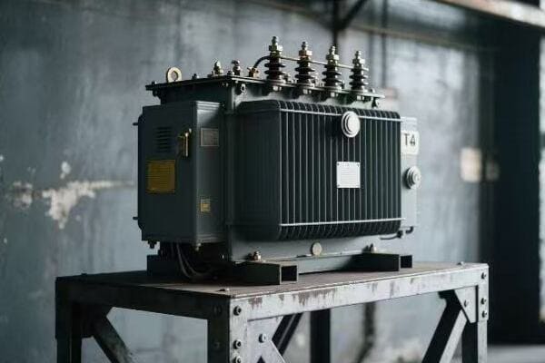 Detailed transformer diagram with labeled symbols