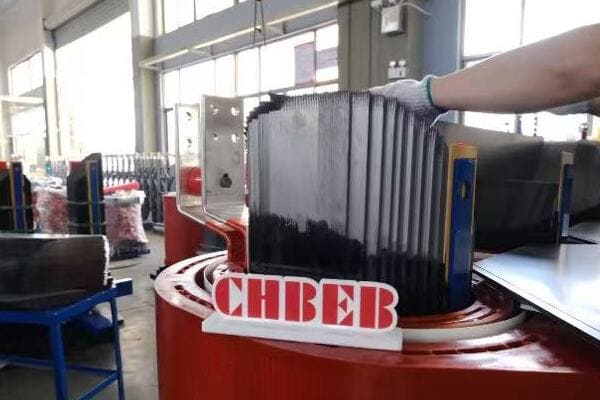 Comparison chart of dry type vs oil-immersed transformers