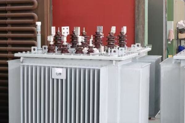 Image of a traction transformer in a railway system