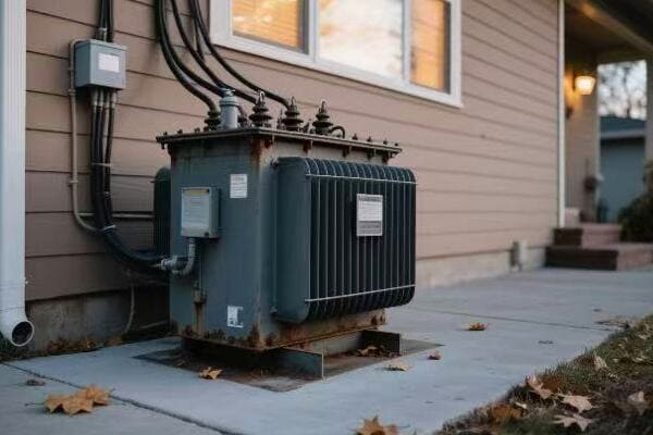 Infographic showing key global and regional standards for residential transformers