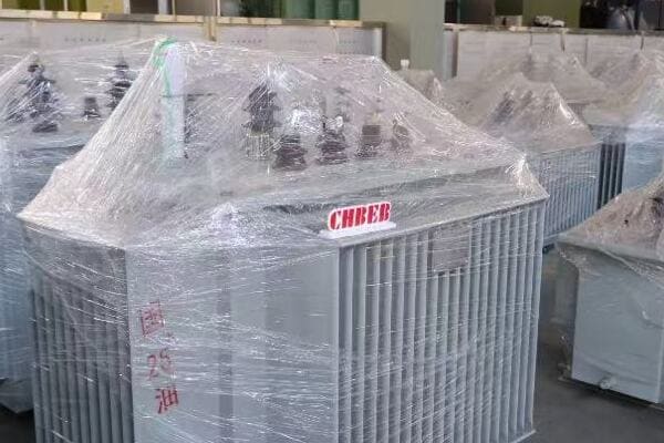 Diagram showing cooling methods in oil and cast resin transformers