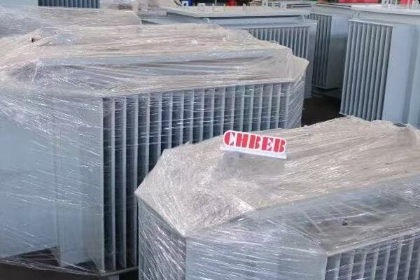 Graph showing total cost of ownership over time for oil and cast resin transformers