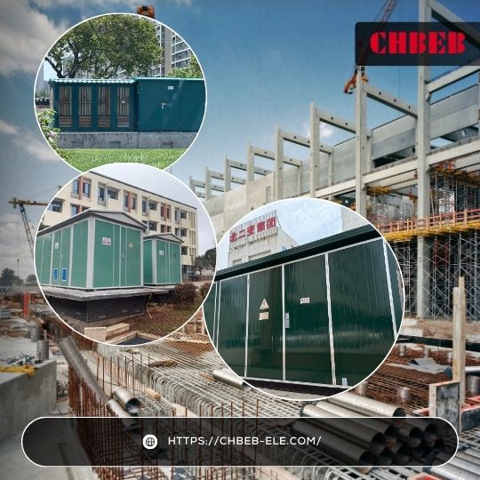 box type transformer in urban setting