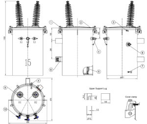Pole Mounted Transformer Drawing