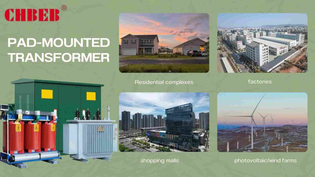 pad-mounted transformer application scenarios