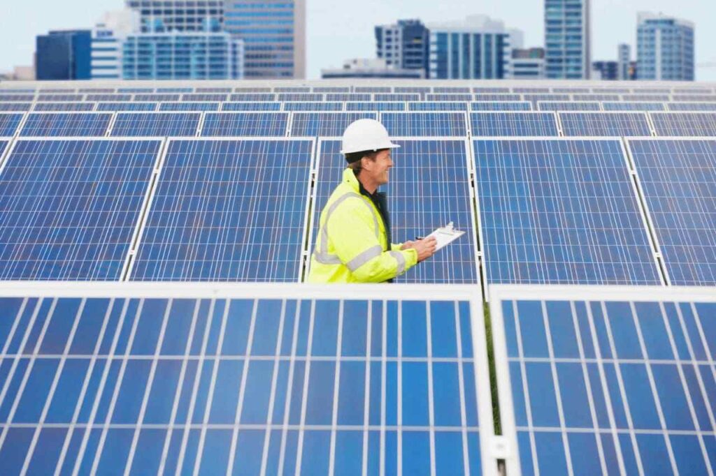 Eaton solar transformer in commercial solar plant