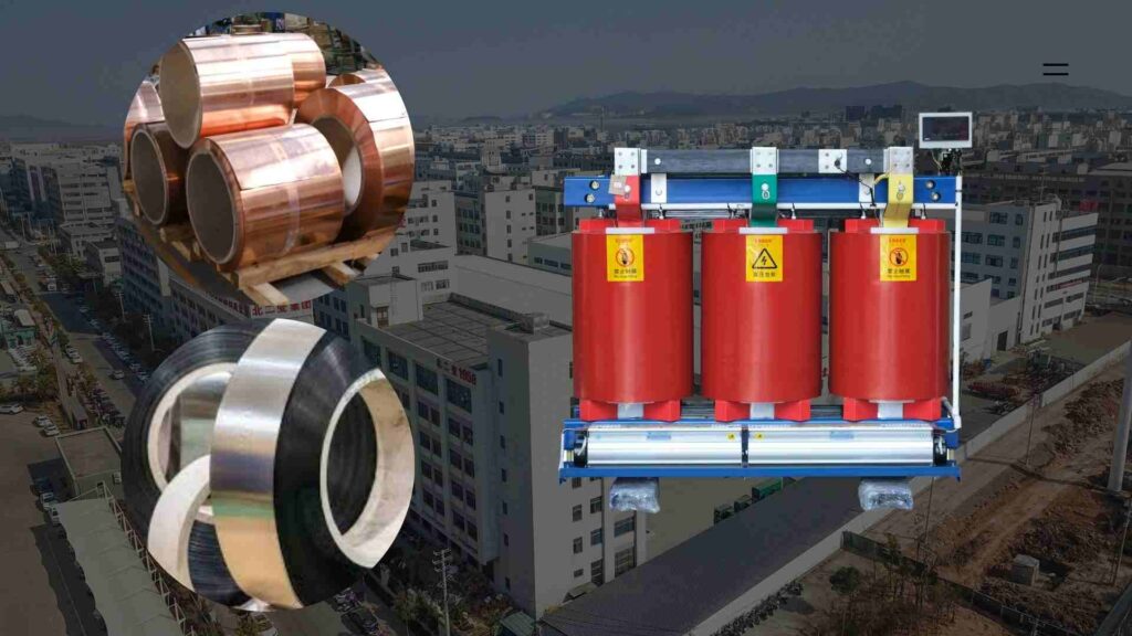 Copper vs aluminum transformer winding