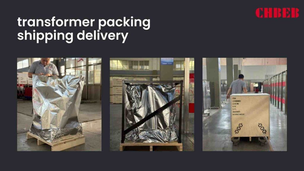 transformer packing shipping delivery
