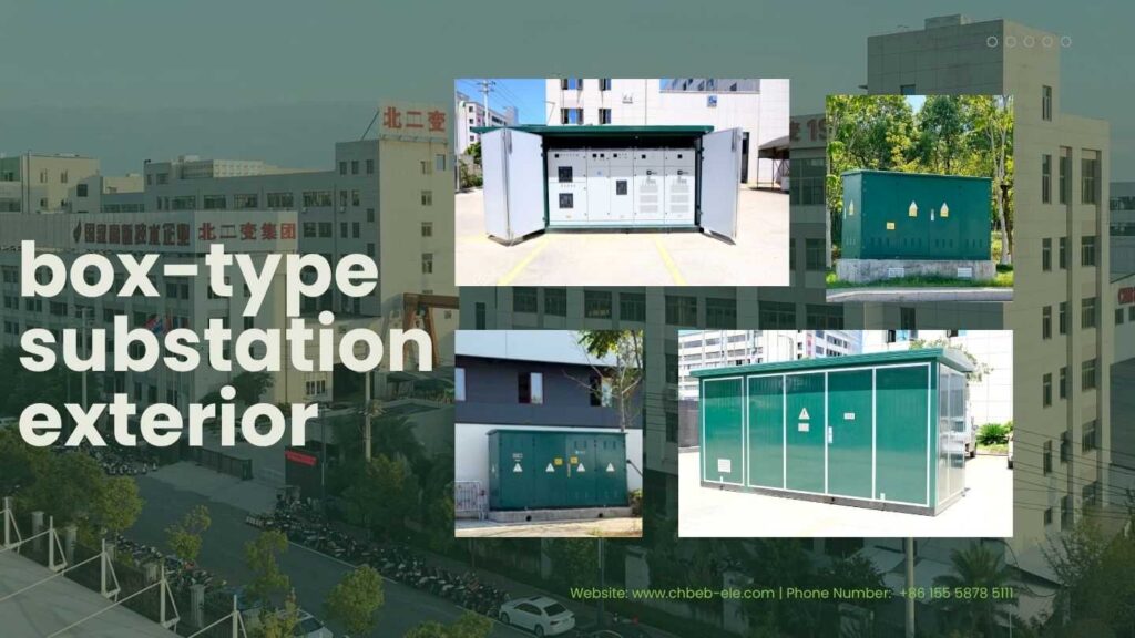 box-type substation exterior
