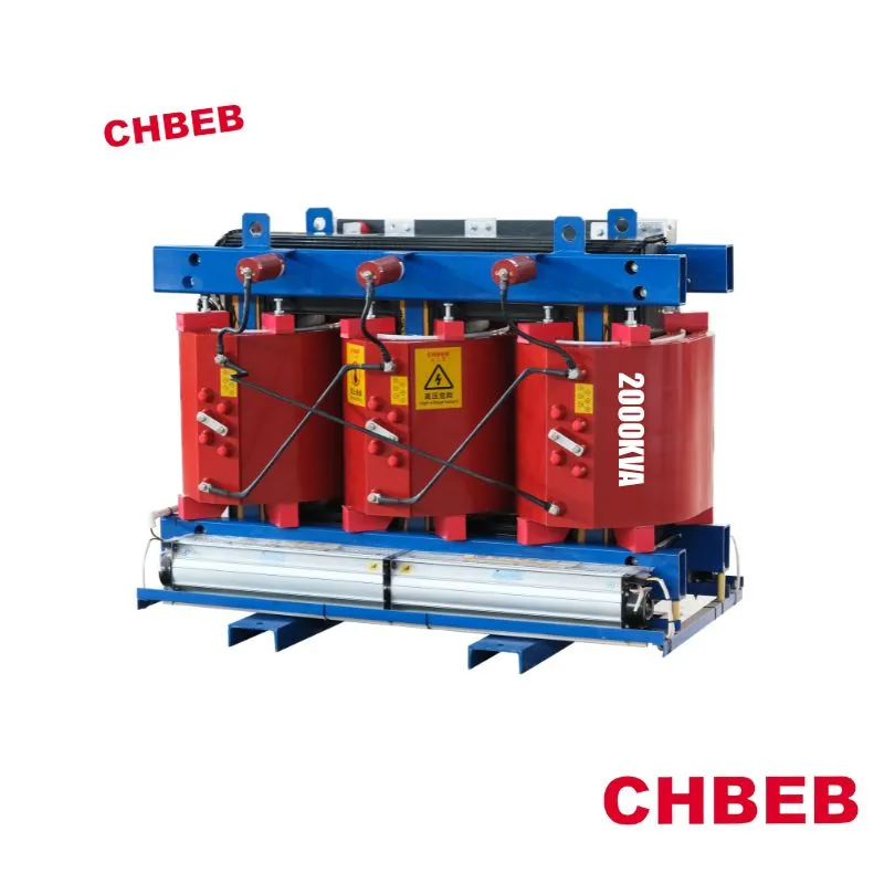 2000 kVA cast resin three phase dry type transformer for heavy industrial and indoor distribution systems
