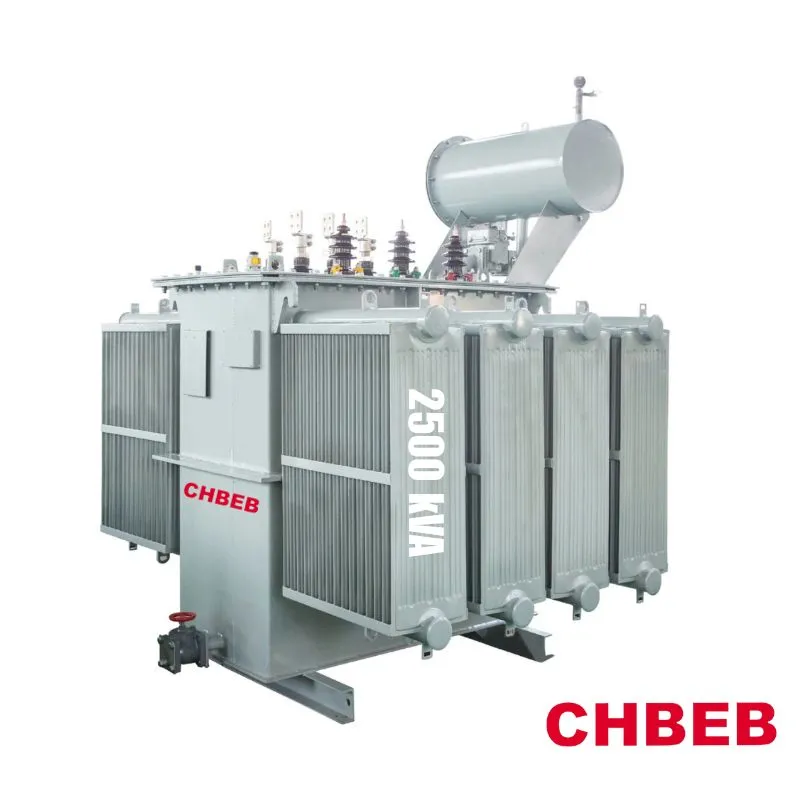 2500 kVA three phase oil filled distribution transformer for high-capacity industrial projects