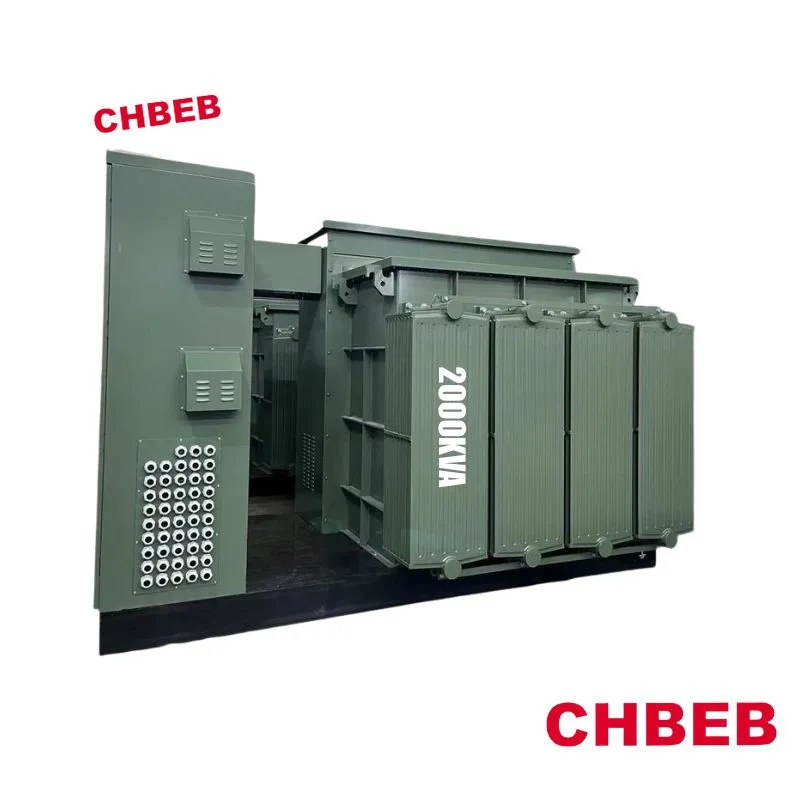 2500 kVA three phase pad mounted transformer for heavy industrial and utility distribution