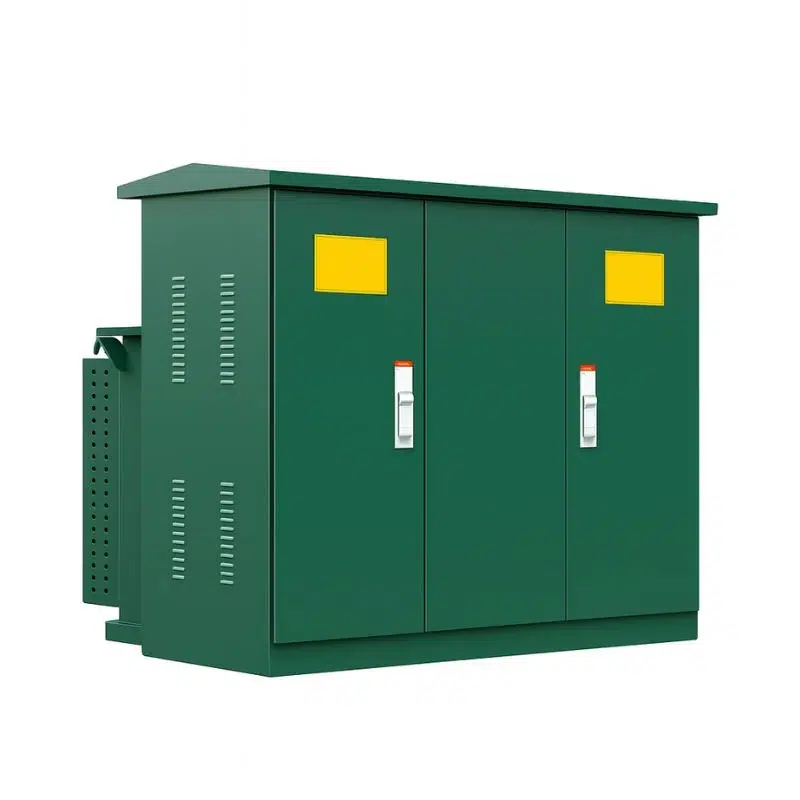 Pad mounted transformer with an enclosed outdoor design for safe and practical power distribution in commercial, residential, and utility projects.