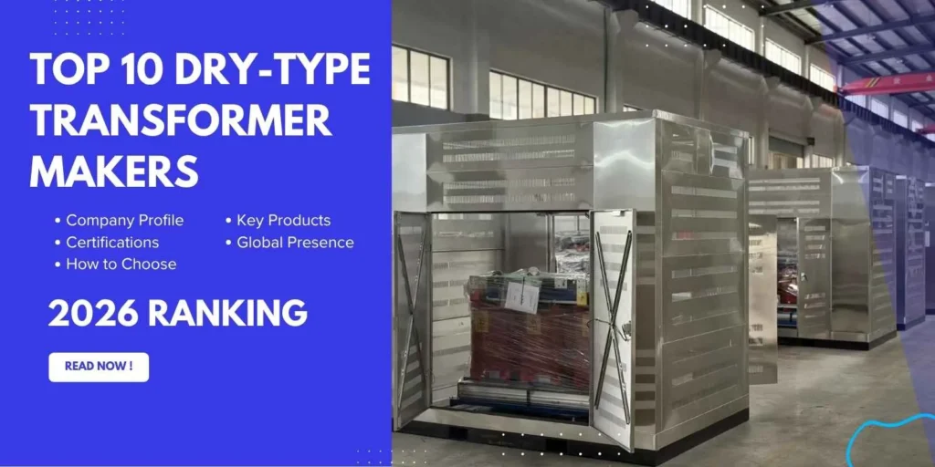 Top 10 Dry-Type Transformer Manufacturers